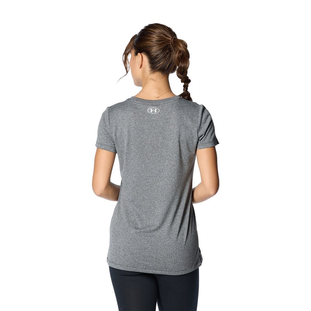 アンダーアーマー（UNDER ARMOUR）（レディース）テック ワードマーク 半袖Tシャツ 1384707 001