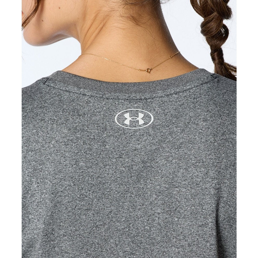 アンダーアーマー（UNDER ARMOUR）（レディース）テック ワードマーク 半袖Tシャツ 1384707 001
