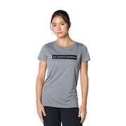 アンダーアーマー（UNDER ARMOUR）（レディース）テック ワードマーク 半袖Tシャツ 1384707 025