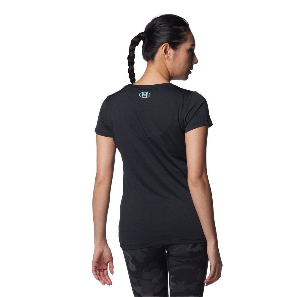 アンダーアーマー（UNDER ARMOUR）（レディース）テック ビッグロゴ 半袖Tシャツ 1384708 001
