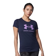 アンダーアーマー（UNDER ARMOUR）（レディース）テック ビッグロゴ 半袖Tシャツ 1384708 410