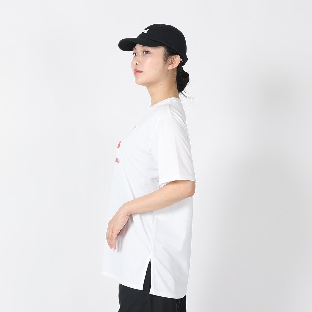 アンダーアーマー（UNDER ARMOUR）（レディース）テック オーバーサイズ ショートスリーブTシャツ 1384711 100