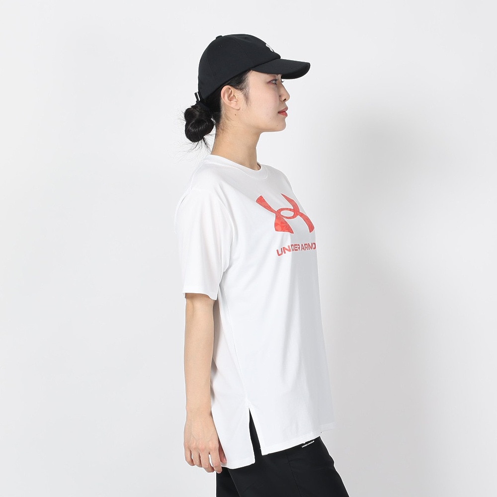 アンダーアーマー（UNDER ARMOUR）（レディース）テック オーバーサイズ ショートスリーブTシャツ 1384711 100