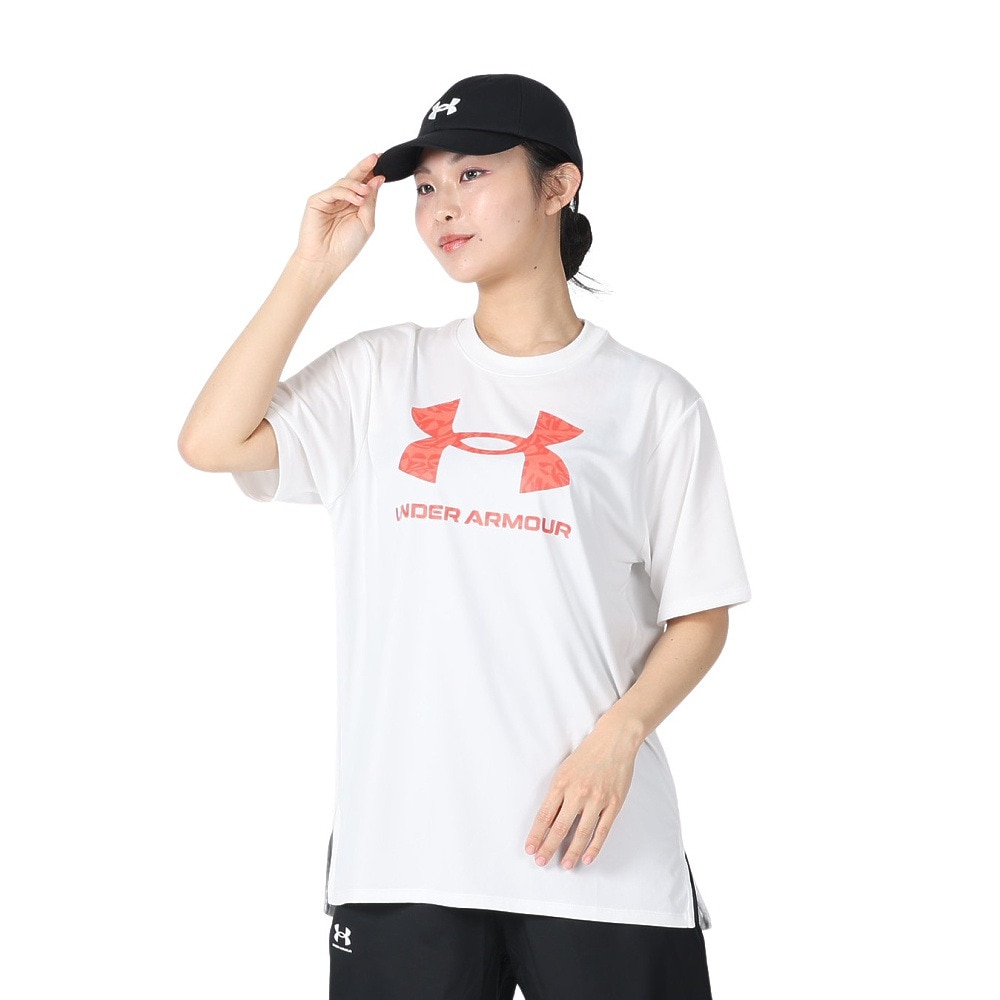 アンダーアーマー（UNDER ARMOUR）（レディース）テック オーバーサイズ ショートスリーブTシャツ 1384711 100