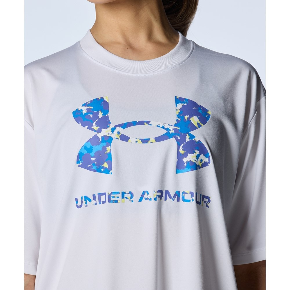 アンダーアーマー（UNDER ARMOUR）（レディース）テック オーバーサイズ 半袖Tシャツ 1384711 101