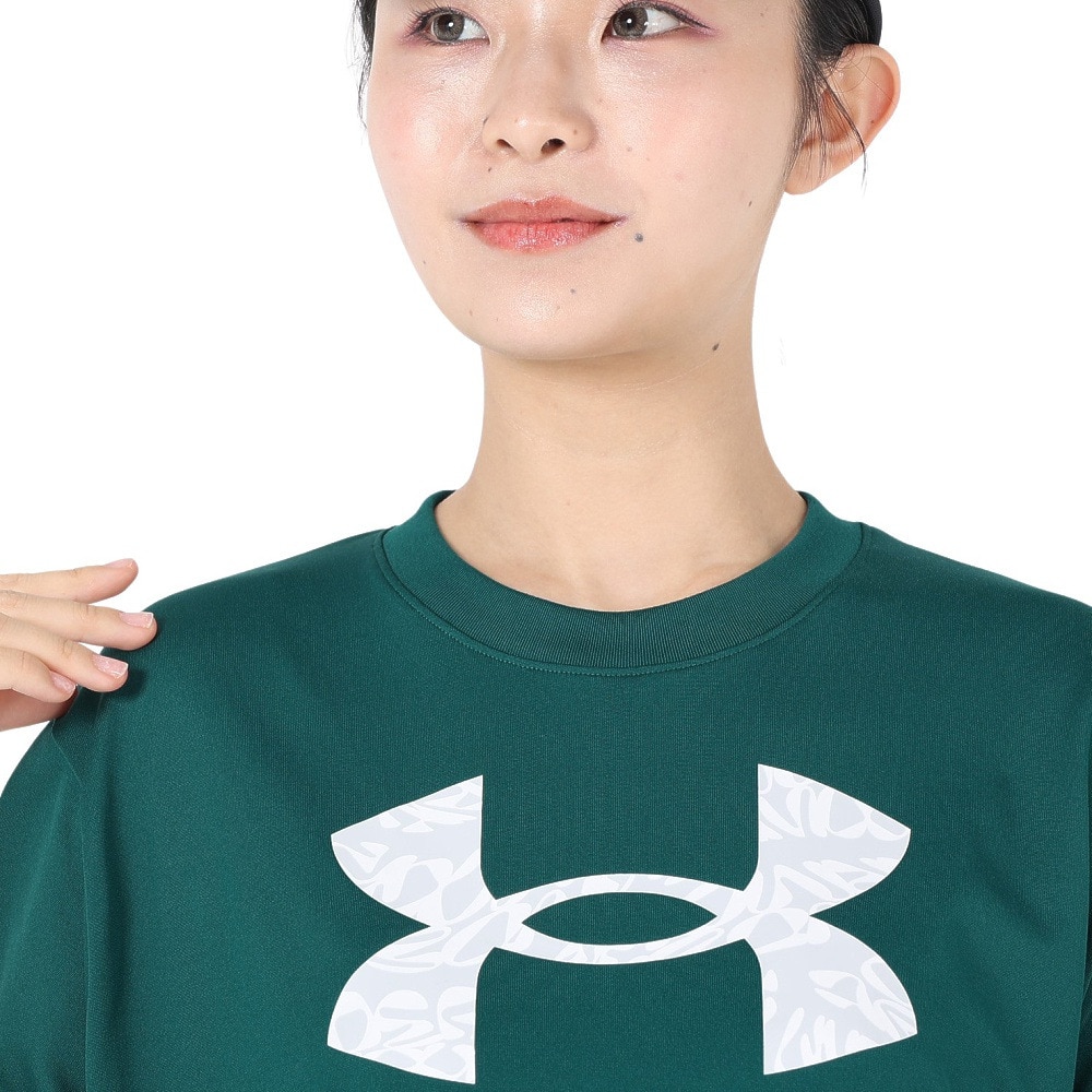 アンダーアーマー（UNDER ARMOUR）（レディース）テック オーバーサイズ ショートスリーブTシャツ 1384711 449