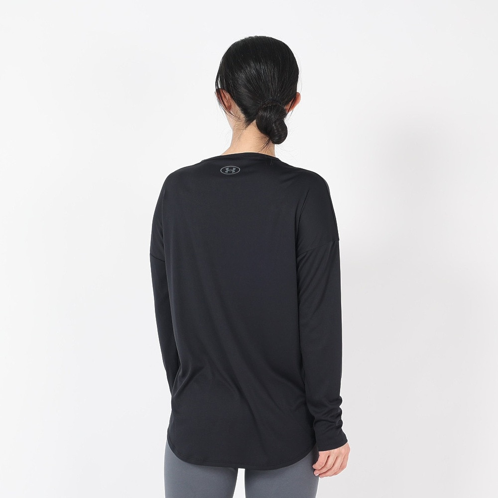 アンダーアーマー（UNDER ARMOUR）（レディース）テック ロングスリーブTシャツ 1384937 001