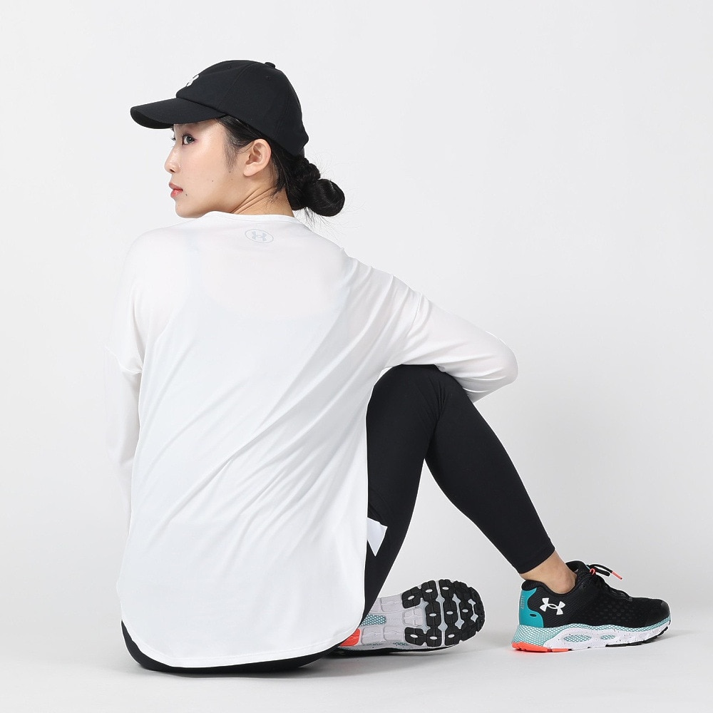 アンダーアーマー（UNDER ARMOUR）（レディース）テック ロングスリーブTシャツ 1384937 100