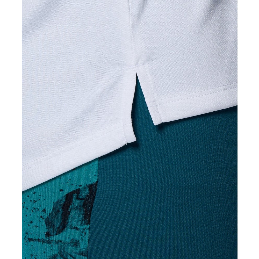 アンダーアーマー（UNDER ARMOUR）（レディース）tシャツ 半袖 吸汗速乾 ホワイト 白 テック ボックスプリント ヨガ フィットネスウェア 1385472 100