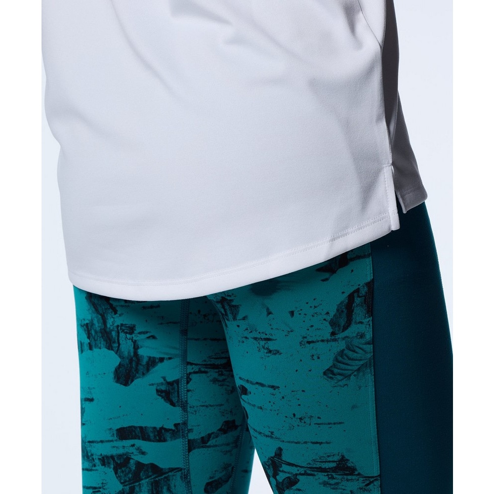 アンダーアーマー（UNDER ARMOUR）（レディース）tシャツ 半袖 吸汗速乾 ホワイト 白 テック ボックスプリント ヨガ フィットネスウェア 1385472 100