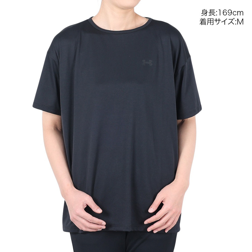 アンダーアーマー（UNDER ARMOUR）（レディース）テック ボックス タック ショートスリーブTシャツ 1385475 001