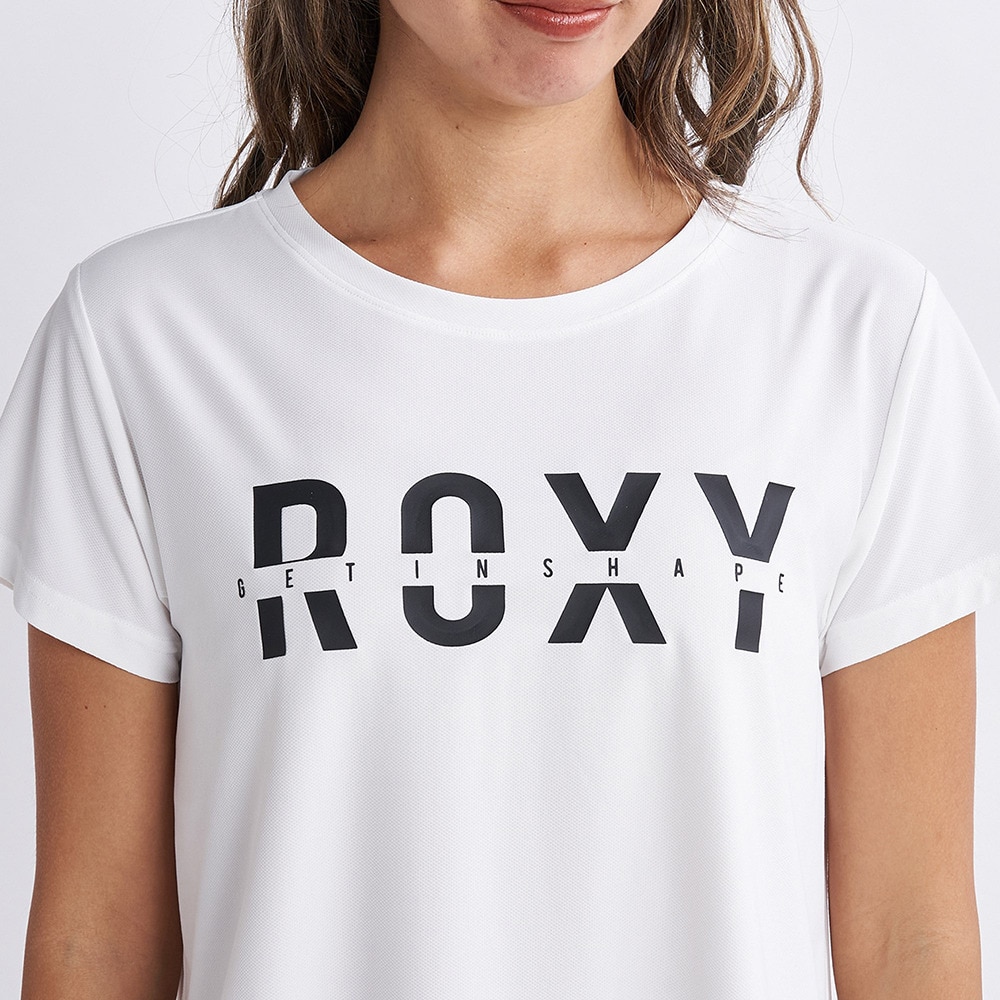 ロキシー（ROXY）（レディース）半袖Ｔシャツ レディース 水陸両用  BY YOUR SIDE 23FWRST234545WHT