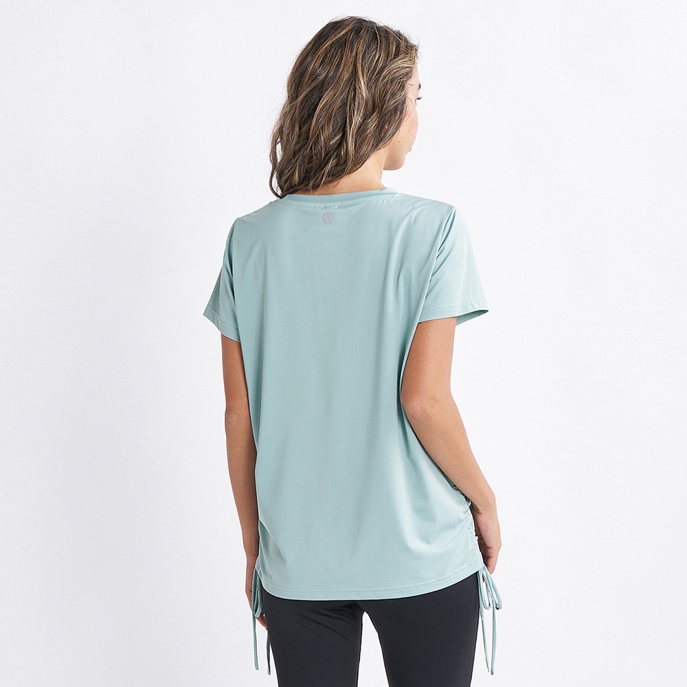 ロキシー（ROXY）（レディース）半袖Tシャツ レディース 水陸両用  SOMEHOW 23FWRST234548GRN
