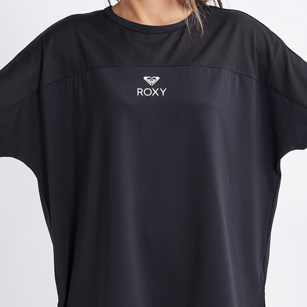 ロキシー（ROXY）（レディース）半袖Ｔシャツ レディース 水陸両用  MAGNIFICENT 23FWRST234549BLK