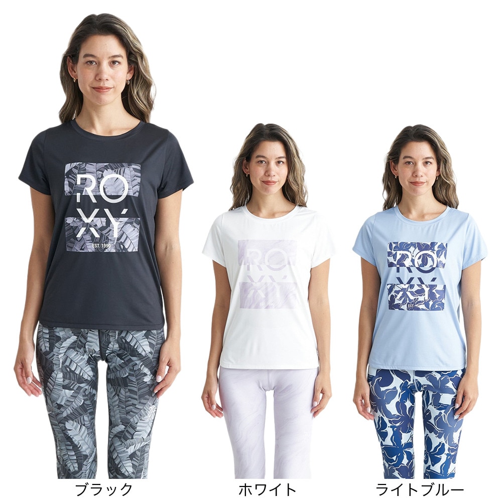 ロキシー（ROXY）（レディース）半袖Tシャツ SPIRITED 24SPRST241511LBL