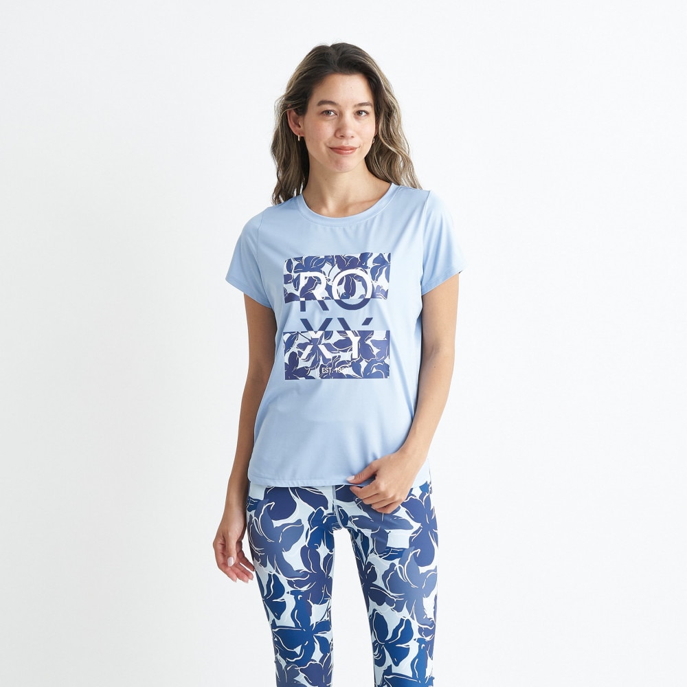 ロキシー（ROXY）（レディース）半袖Tシャツ SPIRITED 24SPRST241511LBL