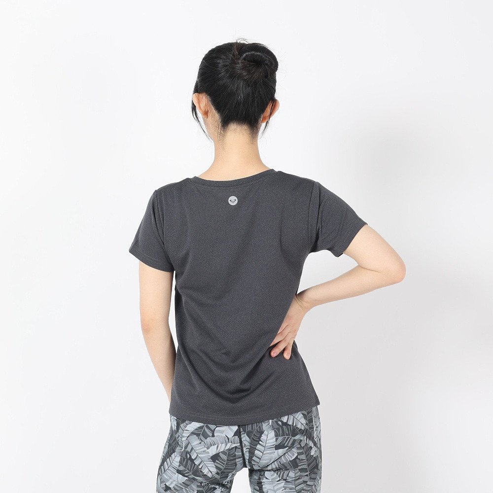 ロキシー（ROXY）（レディース）半袖Tシャツ BE YOURSELF 24SPRST241536DGY