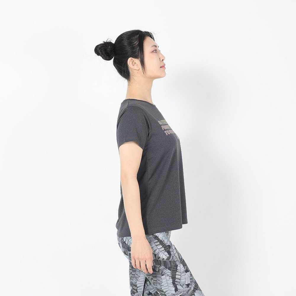 ロキシー（ROXY）（レディース）半袖Tシャツ BE YOURSELF 24SPRST241536DGY