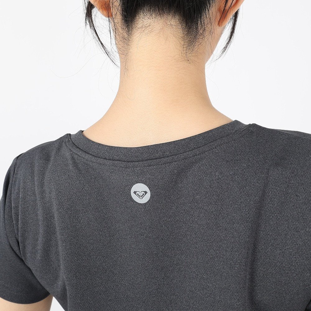 ロキシー（ROXY）（レディース）半袖Tシャツ BE YOURSELF 24SPRST241536DGY