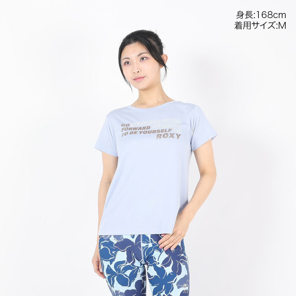 ロキシー（ROXY）（レディース）半袖Tシャツ BE YOURSELF 24SPRST241536LBL