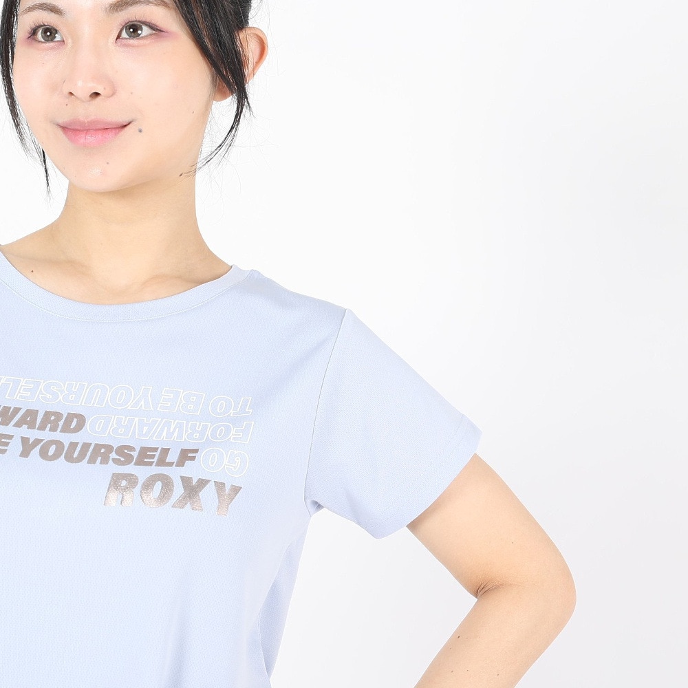 ロキシー（ROXY）（レディース）半袖Tシャツ BE YOURSELF 24SPRST241536LBL
