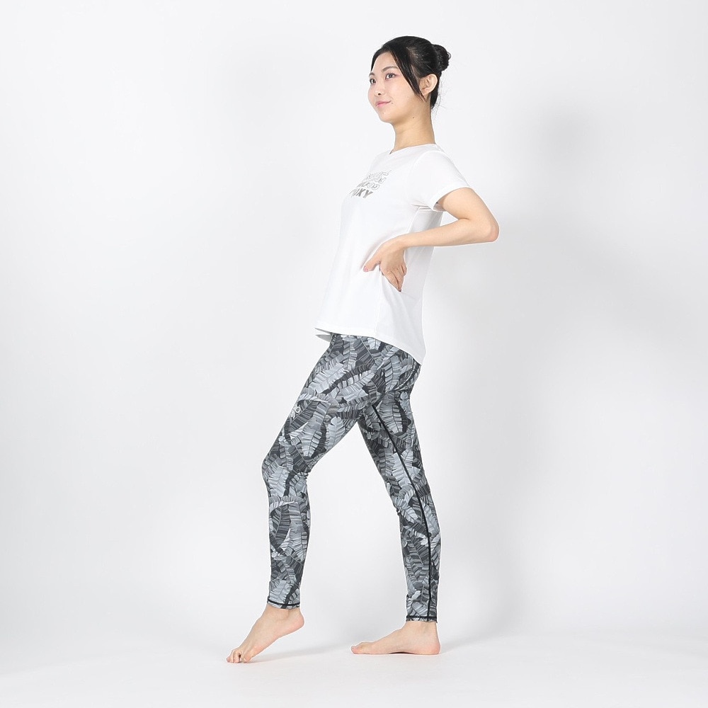 ロキシー（ROXY）（レディース）半袖Tシャツ BE YOURSELF 24SPRST241536WHT