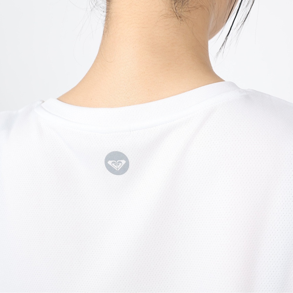 ロキシー（ROXY）（レディース）半袖Tシャツ BE YOURSELF 24SPRST241536WHT