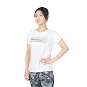 ロキシー（ROXY）（レディース）半袖Tシャツ BE YOURSELF 24SPRST241536WHT