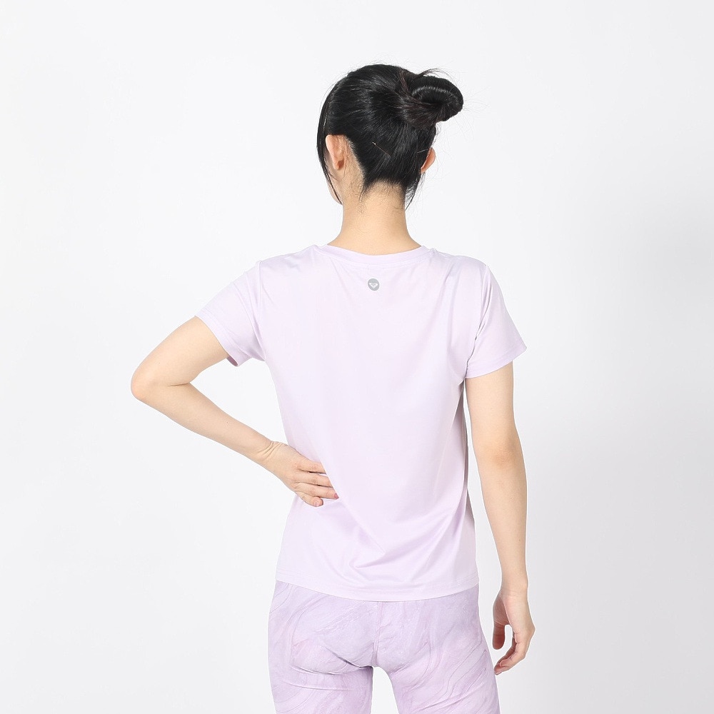 ロキシー（ROXY）（レディース）半袖Tシャツ ONESELF 24SPRST241537LAV