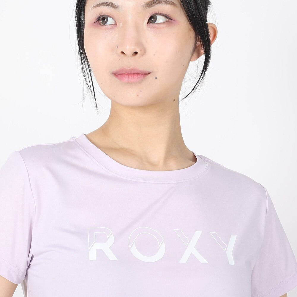 ロキシー（ROXY）（レディース）半袖Tシャツ ONESELF 24SPRST241537LAV