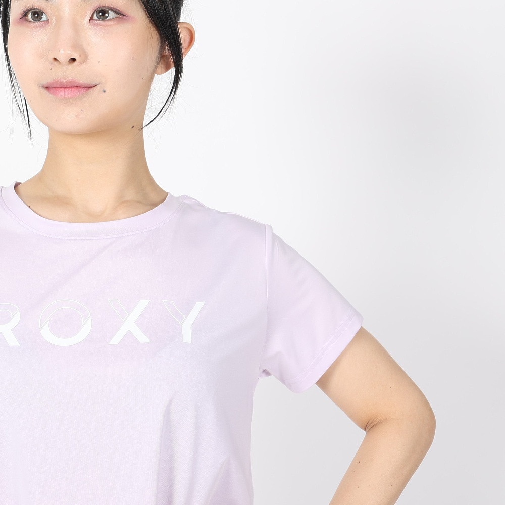 ロキシー（ROXY）（レディース）半袖Tシャツ ONESELF 24SPRST241537LAV