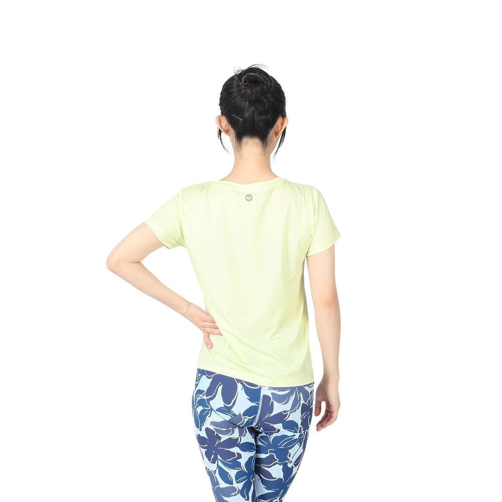 ロキシー（ROXY）（レディース）半袖Tシャツ ONESELF 24SPRST241537LIM