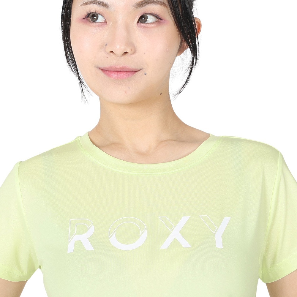 ロキシー（ROXY）（レディース）半袖Tシャツ ONESELF 24SPRST241537LIM