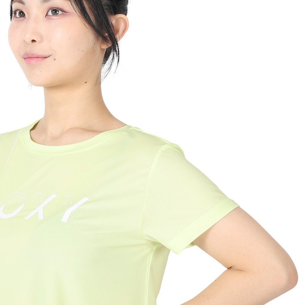 ロキシー（ROXY）（レディース）半袖Tシャツ ONESELF 24SPRST241537LIM