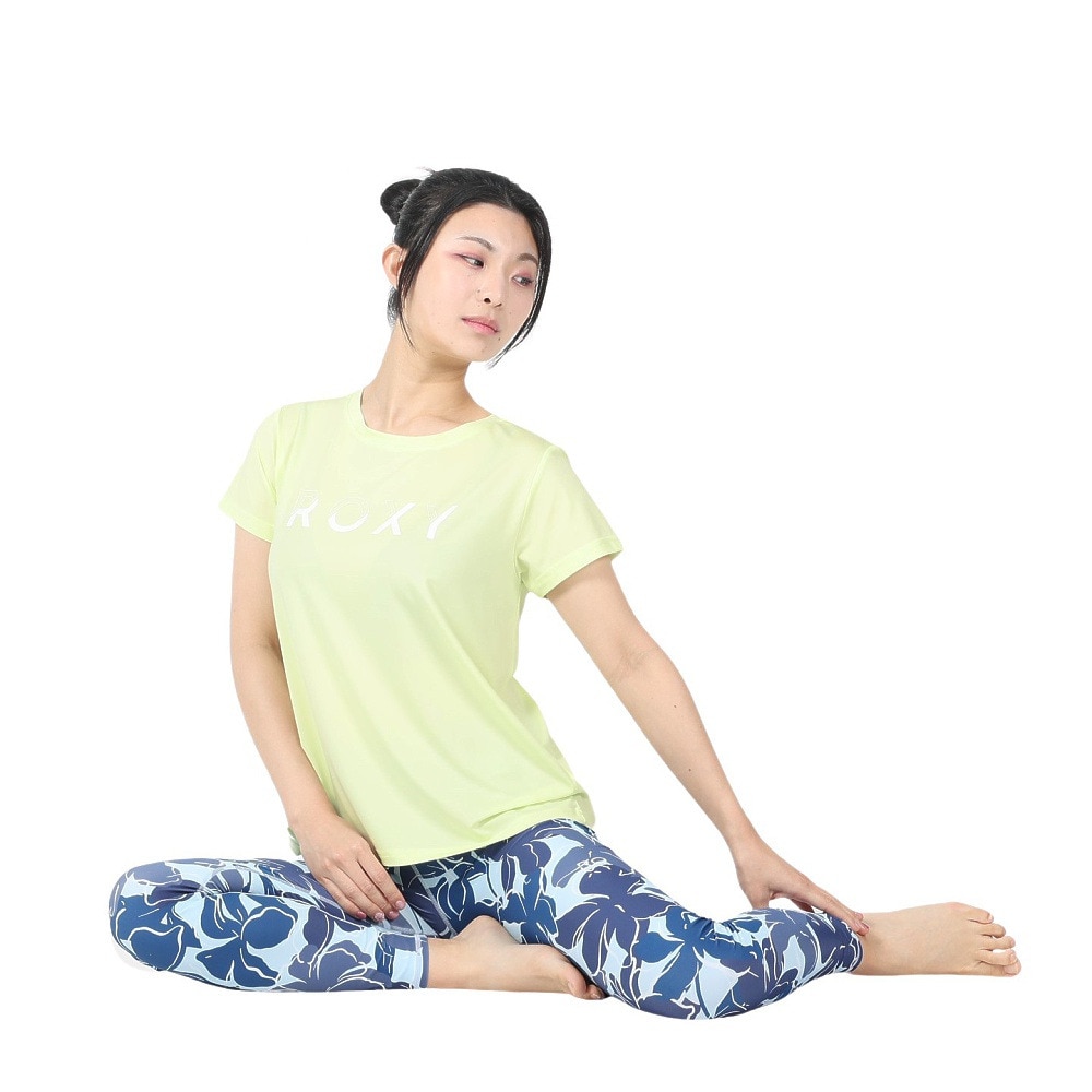 ロキシー（ROXY）（レディース）半袖Tシャツ ONESELF 24SPRST241537LIM