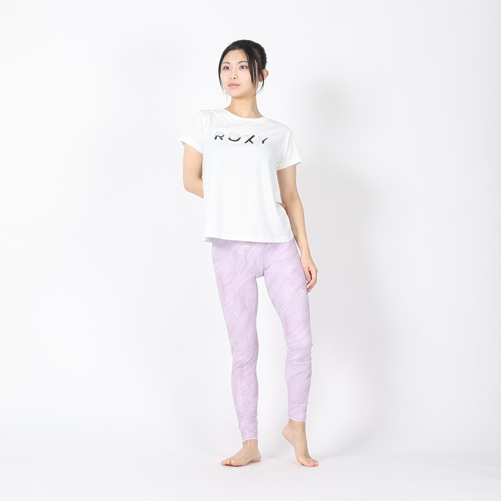 ロキシー（ROXY）（レディース）半袖Tシャツ ONESELF 24SPRST241537WHT
