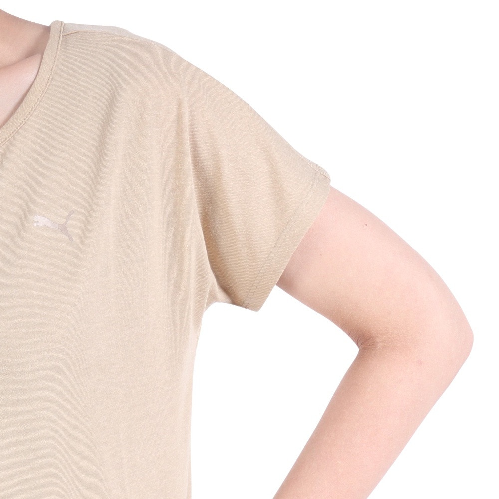 プーマ（PUMA）（レディース）トレインエッジ 半袖Tシャツ 525274 83 CML