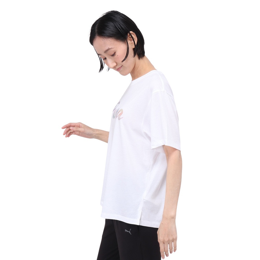 プーマ（PUMA）（レディース）SUMMER DAZE Tシャツ 半袖 525434 02 WHT