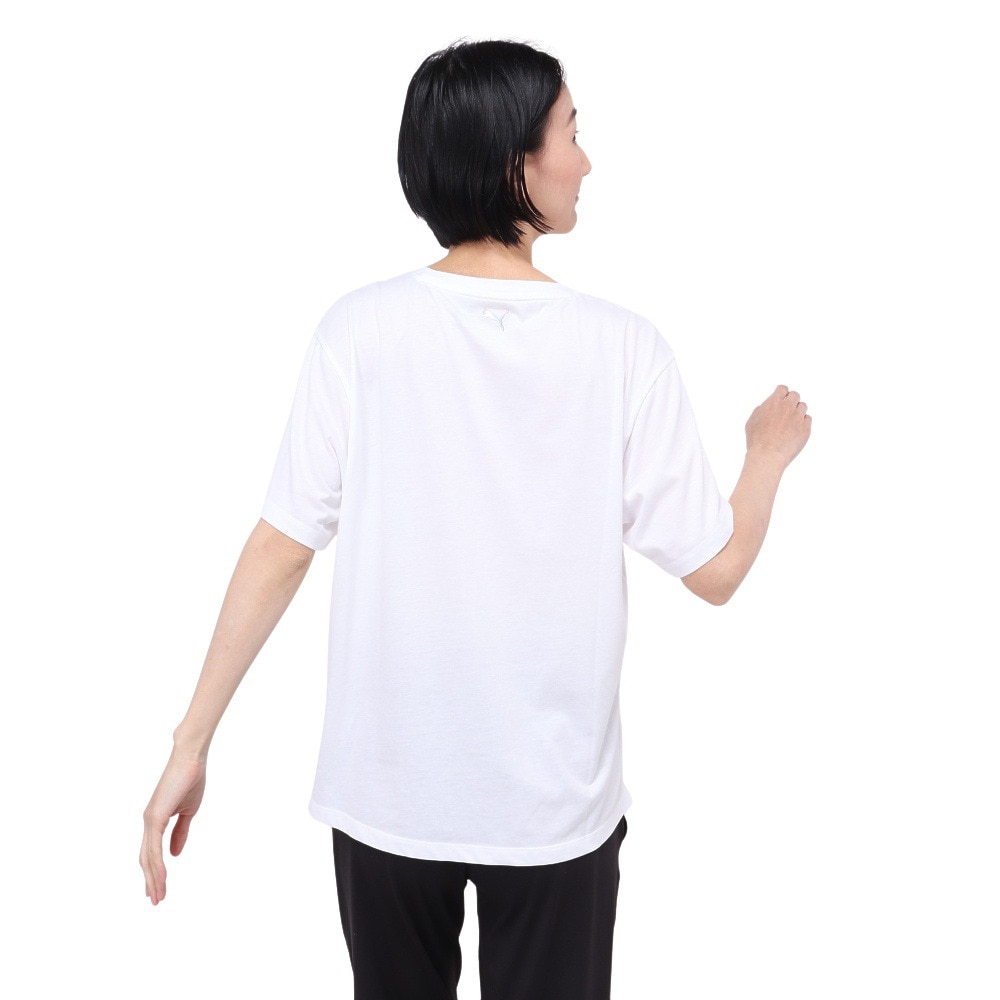 プーマ（PUMA）（レディース）SUMMER DAZE Tシャツ 半袖 525434 02 WHT