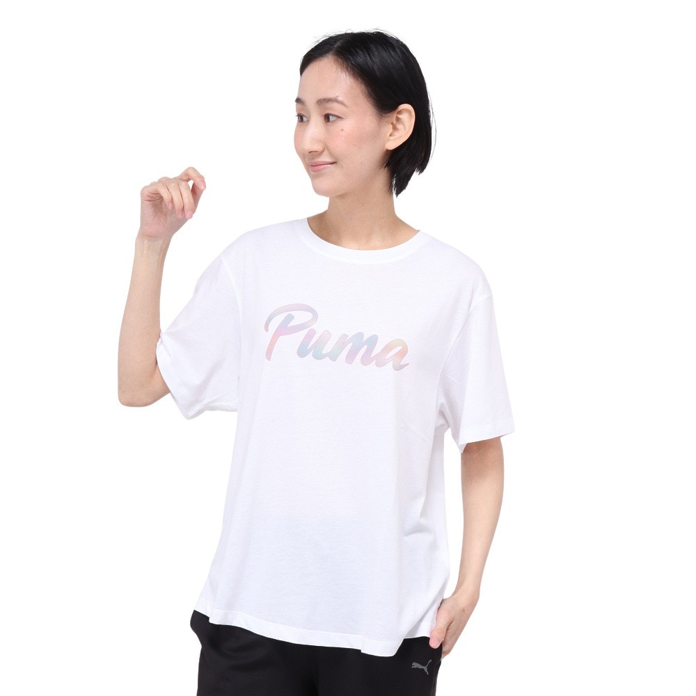 ＰＵＭＡ（並） SUMMER DAZE Tシャツ 半袖 525434 02 WHT Ｓ 10 ヨガ・フィットネス・トレーニング