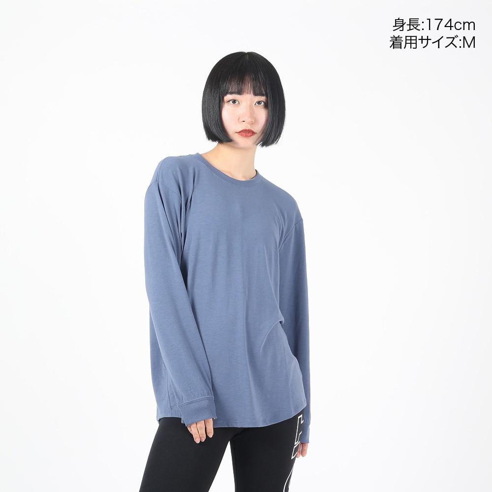 ナイキ（NIKE）（レディース）One Relaxed ドライフィット 長袖トップ FN2818-491
