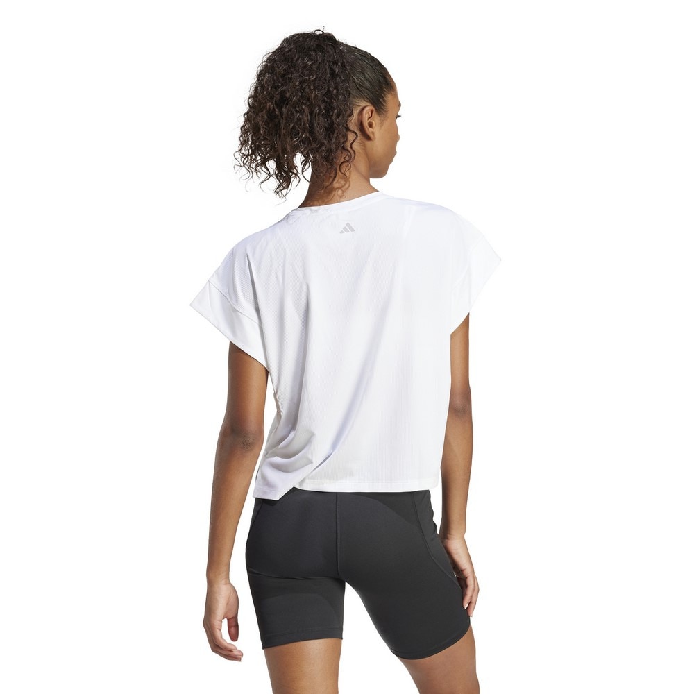 アディダス（adidas）（レディース）YOGA スタジオ 半袖Tシャツ KNS52-IS2978