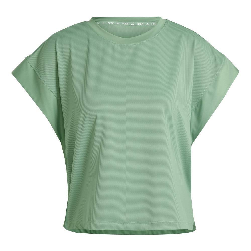 アディダス（adidas）（レディース）YOGA スタジオ 半袖Tシャツ KNS52-IS2980