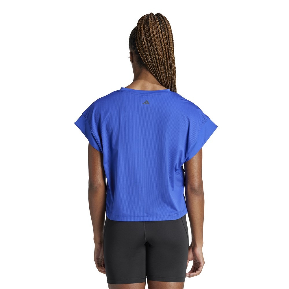 アディダス（adidas）（レディース）YOGA スタジオ 半袖Tシャツ KNS52-IS2981