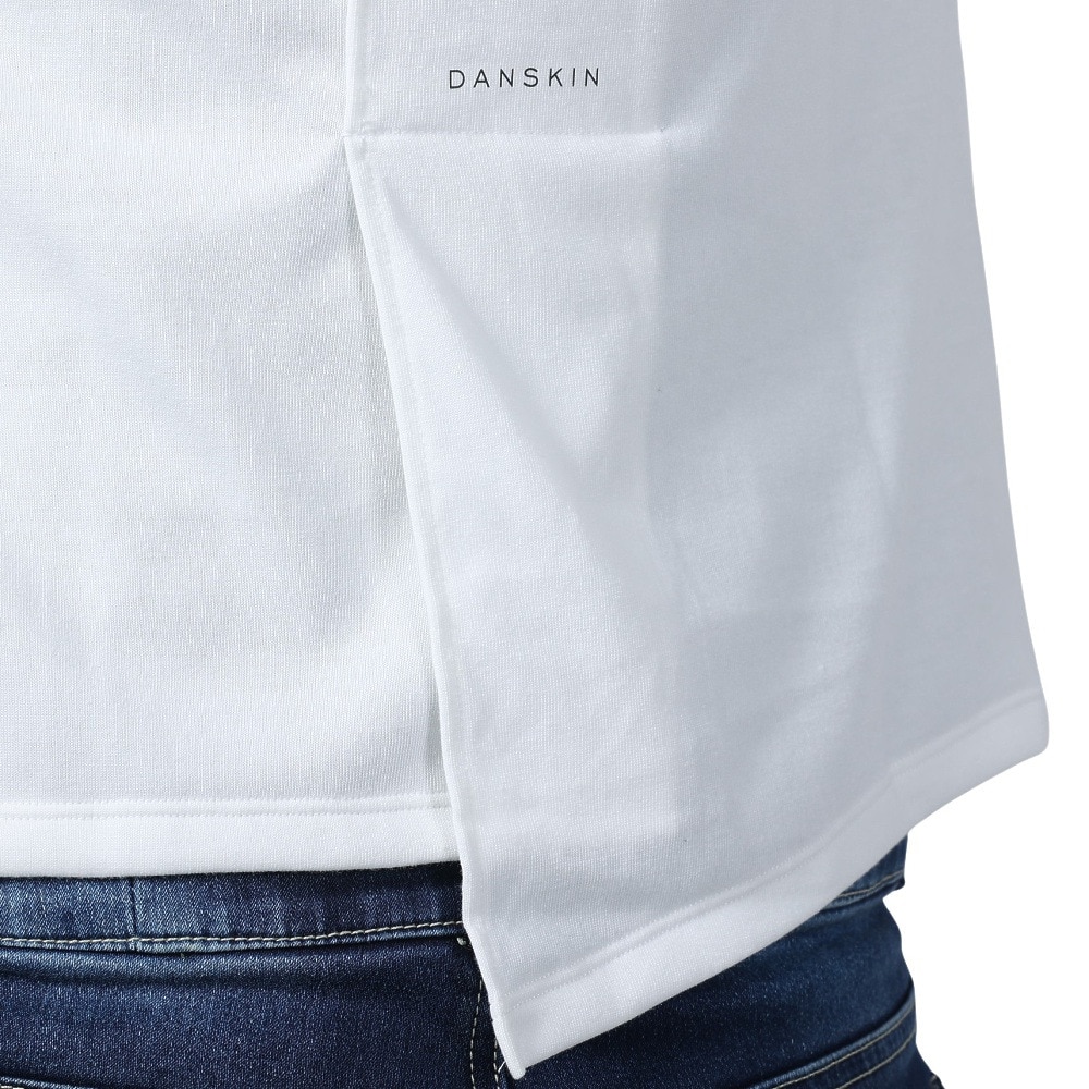 ダンスキン（DANSKIN）（レディース）バックスリット フレンチTシャツ DC724104 JW