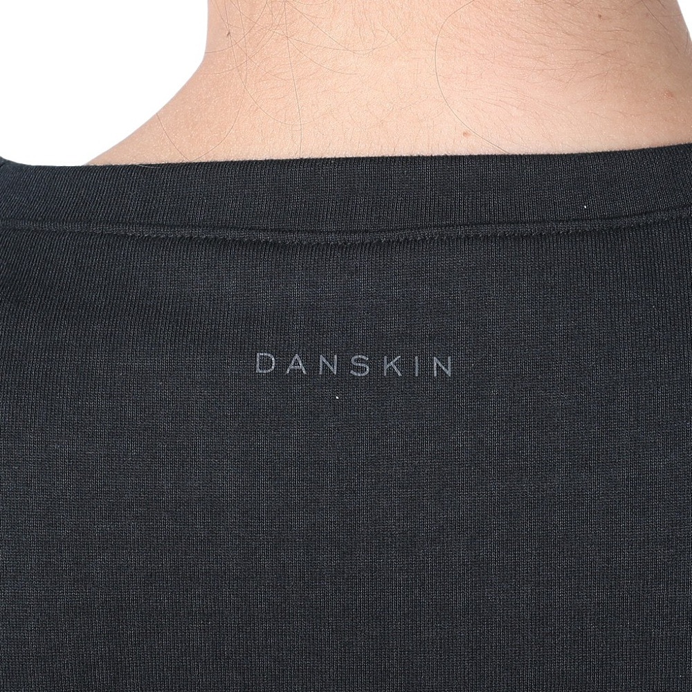 ダンスキン（DANSKIN）（レディース）アシンメトリー ビッグ半袖Tシャツ DC724106 K