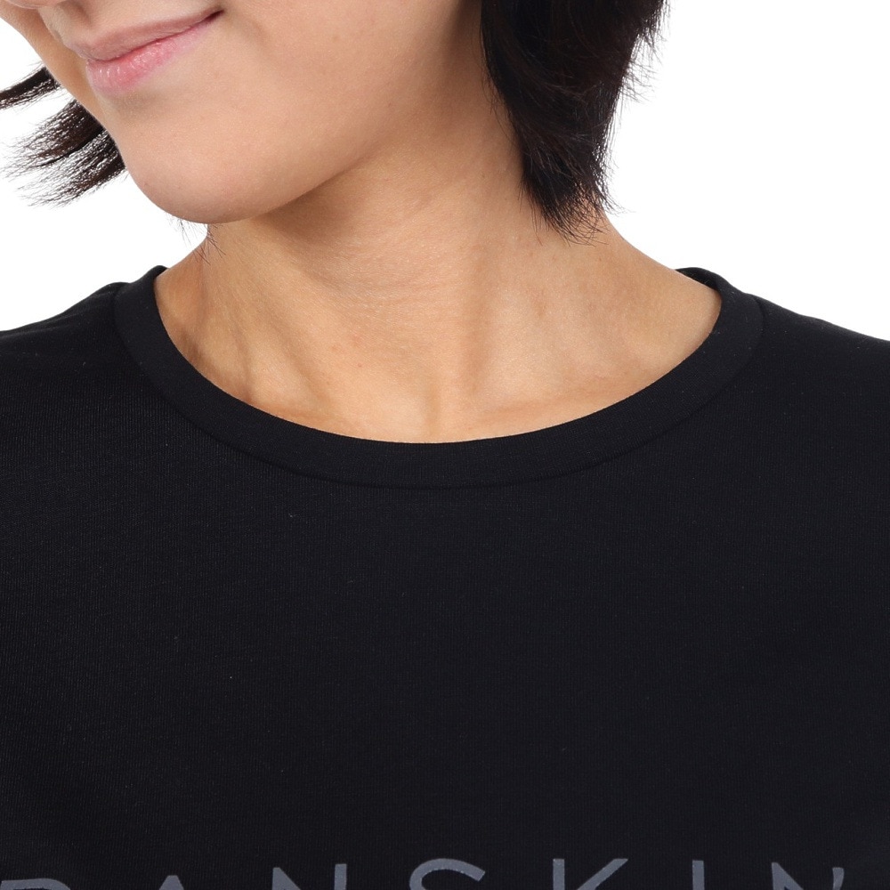 ダンスキン（DANSKIN）（レディース）プリント半袖Tシャツ DC724107 K