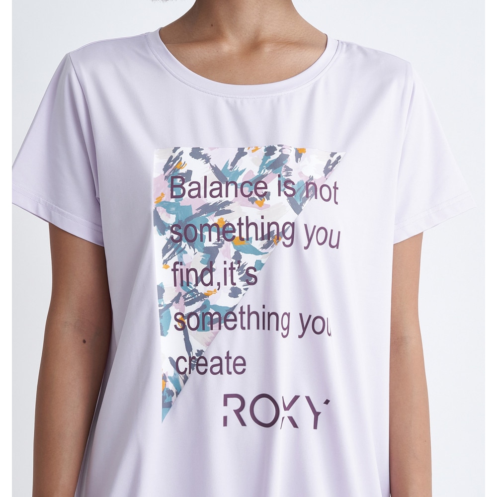 ロキシー（ROXY）（レディース）FLAMINGO TEE 水陸両用 速乾 UVカット 半袖Tシャツ 24SURST242508LIL