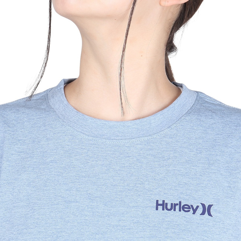 ハーレー（HURLEY）（レディース）ファントム オーバーサイズド サイド リボン Tシャツ WUT2421005-DBLE
