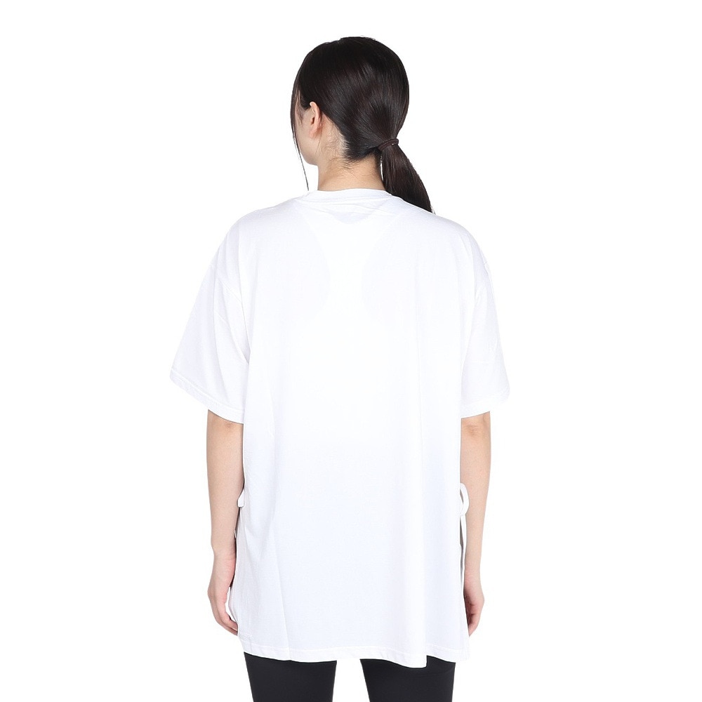ハーレー（HURLEY）（レディース）ファントム オーバーサイズド サイド リボン Tシャツ WUT2421005-WHT